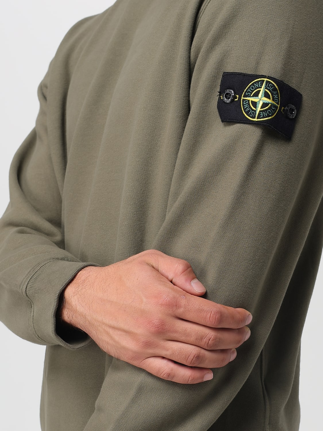 STONE ISLAND SWEATSHIRT: Sweatshirt men Stone Island, Green - Img 5