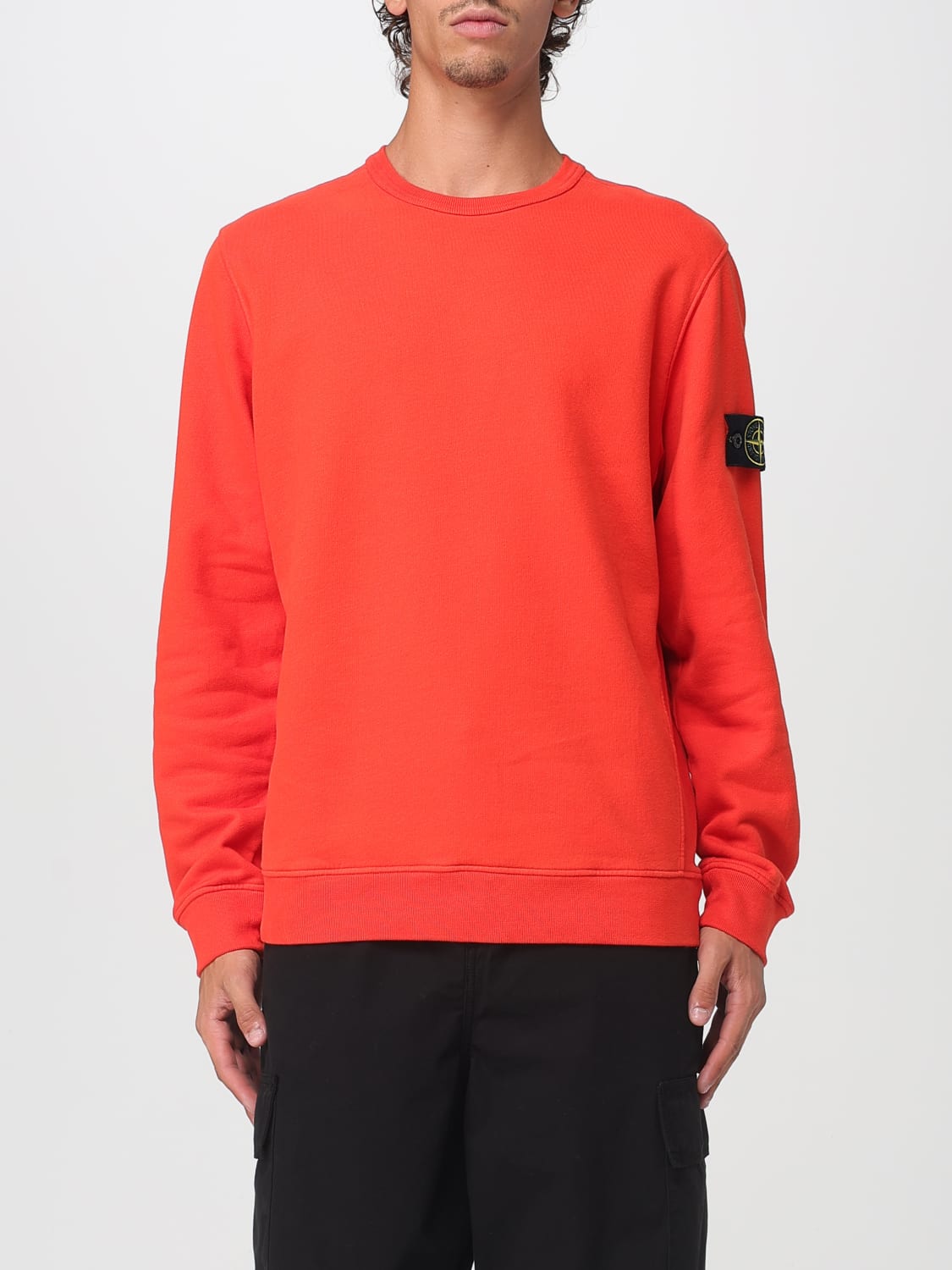 STONE ISLAND SWEATSHIRT: Sweatshirt men Stone Island, Red - Img 1