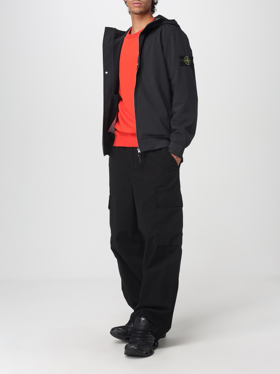 STONE ISLAND SWEATSHIRT: Sweatshirt men Stone Island, Red - Img 2