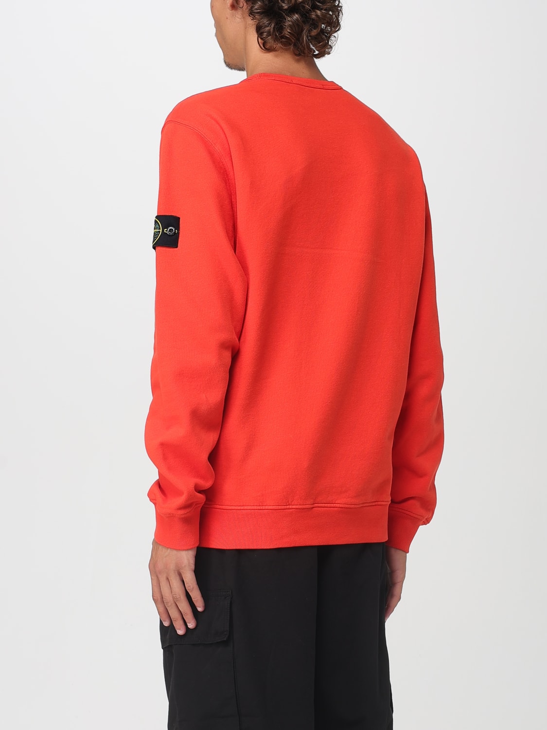 STONE ISLAND SWEATSHIRT: Sweatshirt men Stone Island, Red - Img 3