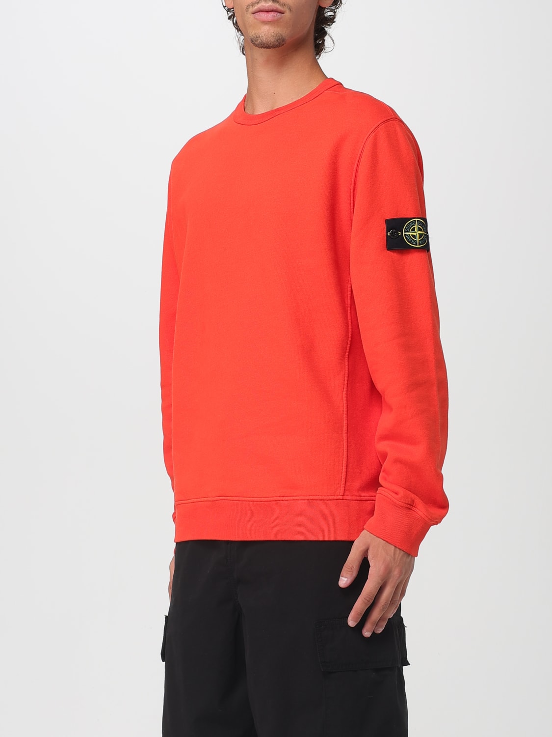 STONE ISLAND SWEATSHIRT: Sweatshirt men Stone Island, Red - Img 4