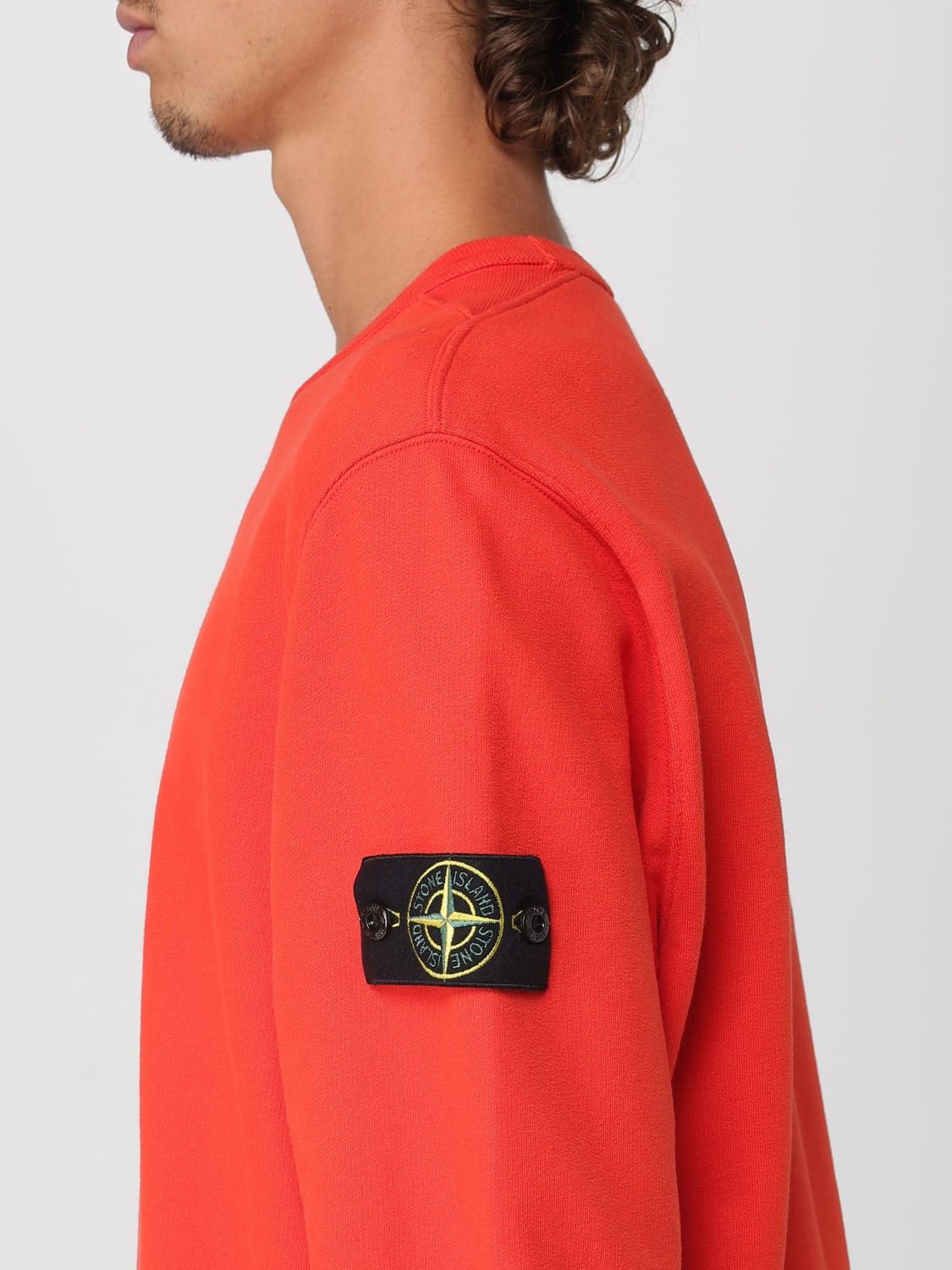 STONE ISLAND SWEATSHIRT: Sweatshirt men Stone Island, Red - Img 5