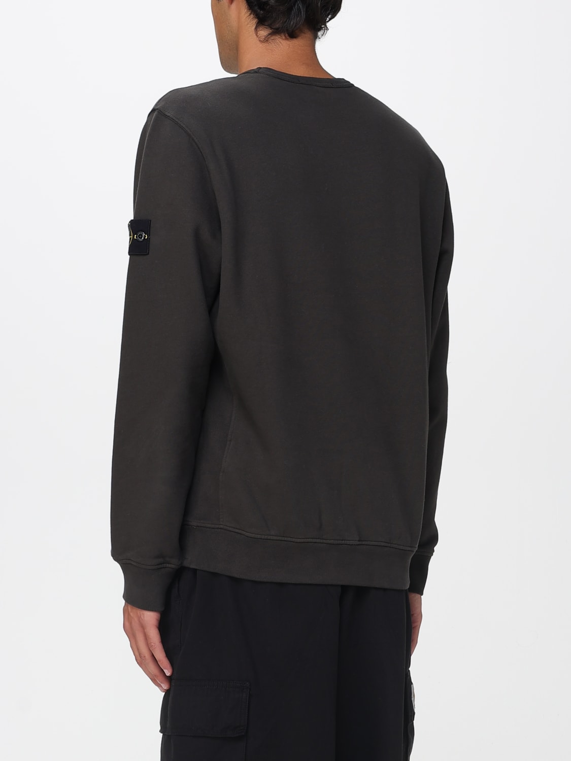 STONE ISLAND SWEATSHIRT: Sweatshirt men Stone Island, Grey - Img 3