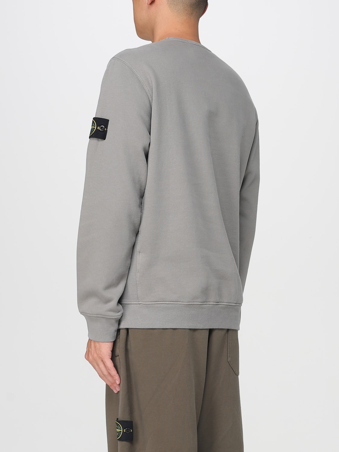STONE ISLAND SWEATSHIRT: Sweatshirt men Stone Island, Beige - Img 3