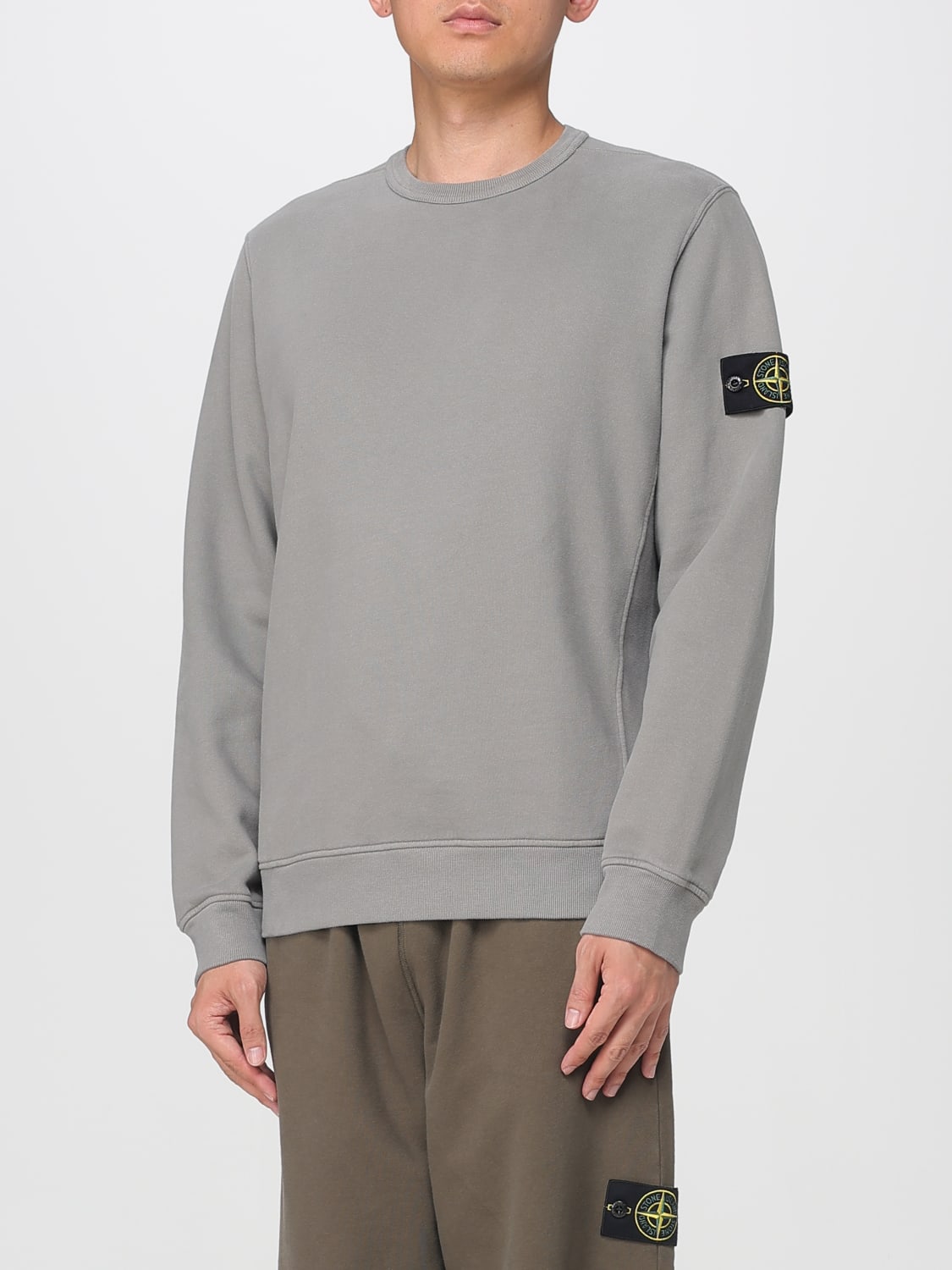 STONE ISLAND SWEATSHIRT: Sweatshirt men Stone Island, Beige - Img 4