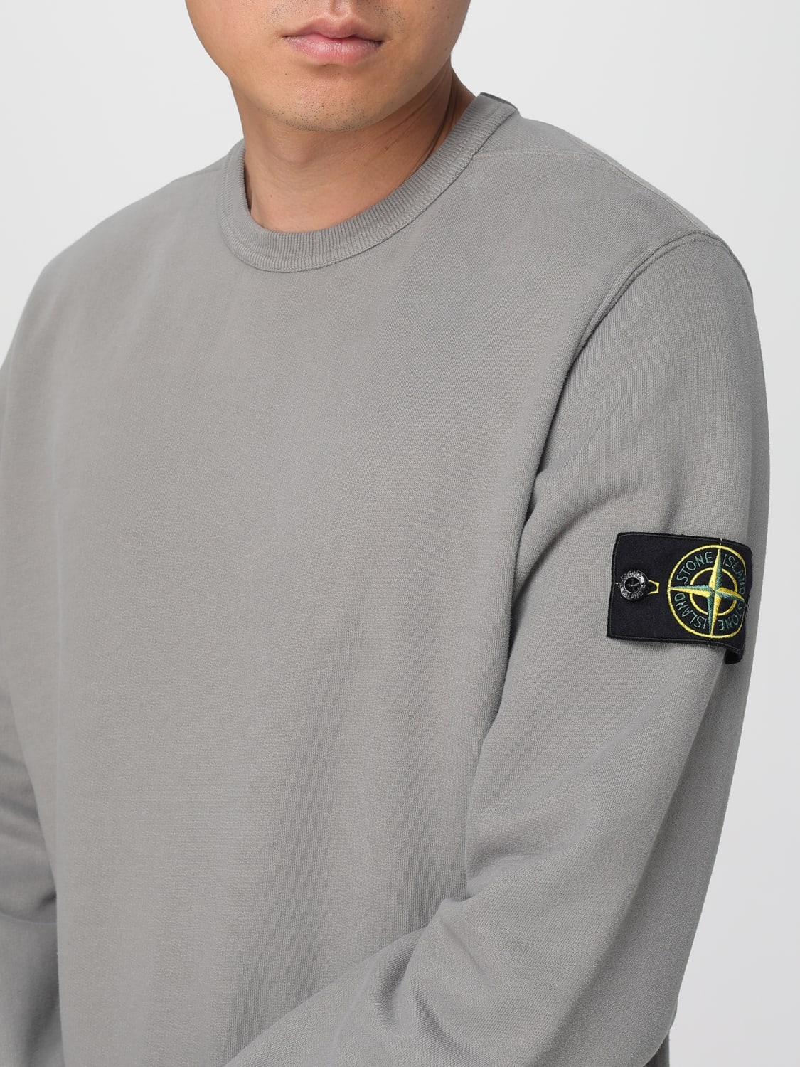 STONE ISLAND SWEATSHIRT: Sweatshirt men Stone Island, Beige - Img 5