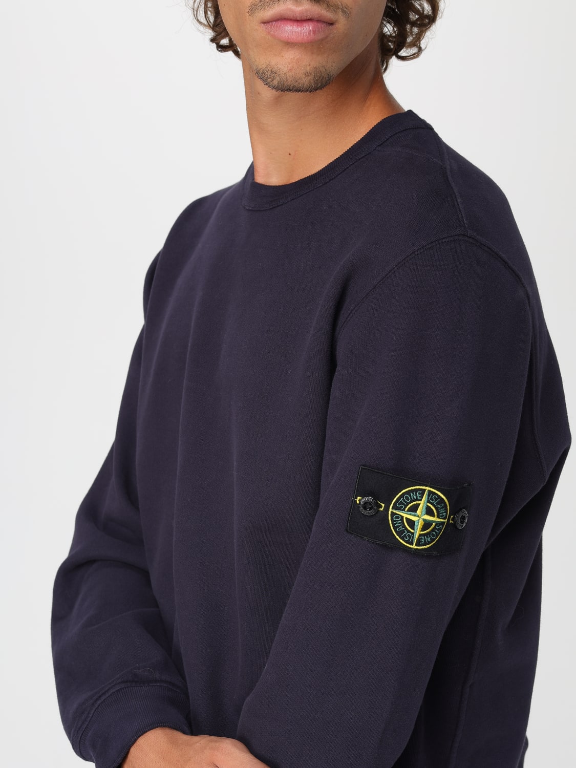 STONE ISLAND SWEATSHIRT: Sweatshirt men Stone Island, Blue 1 - Img 5