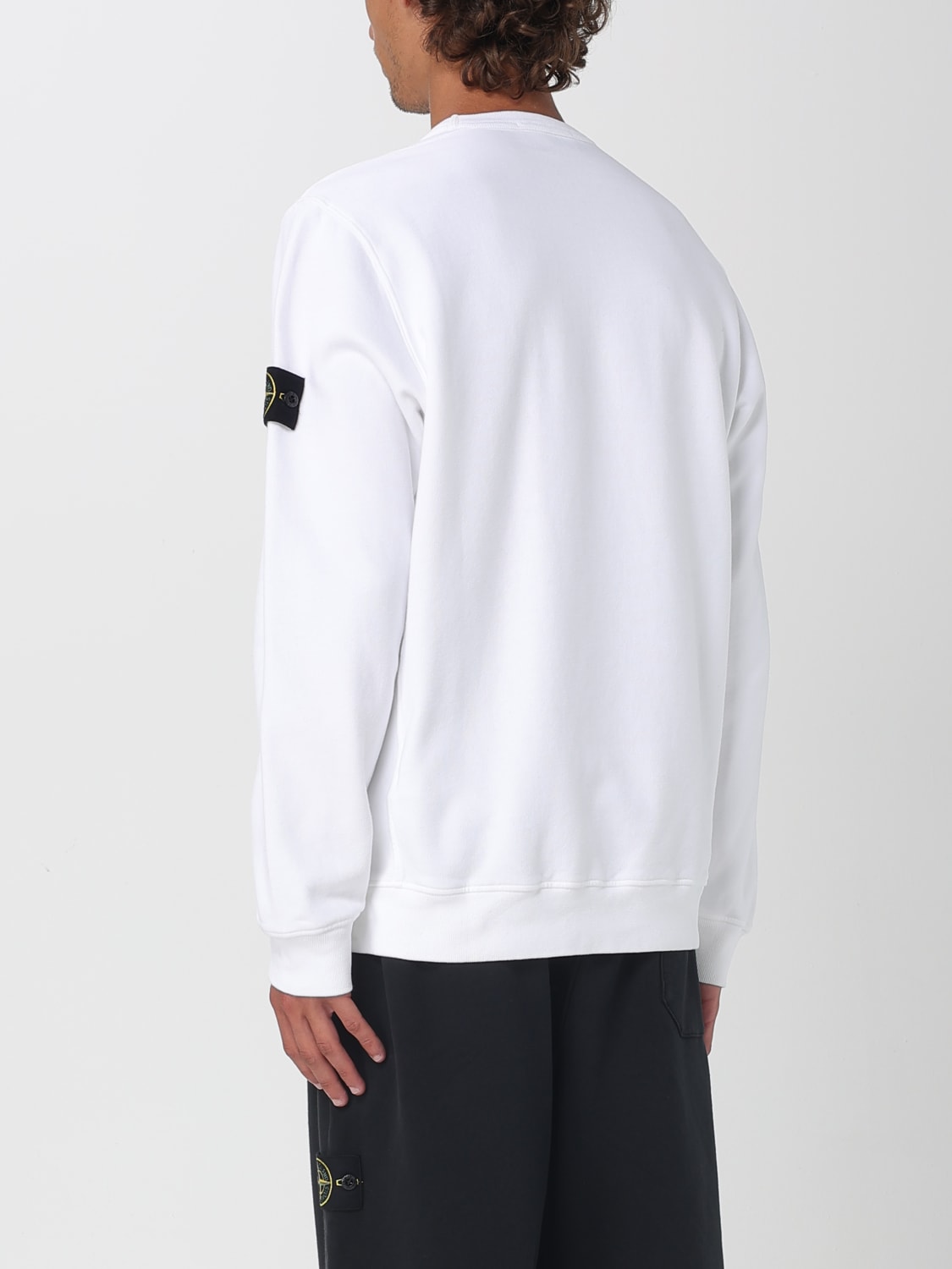 STONE ISLAND SWEATSHIRT: Sweatshirt men Stone Island, White 1 - Img 3