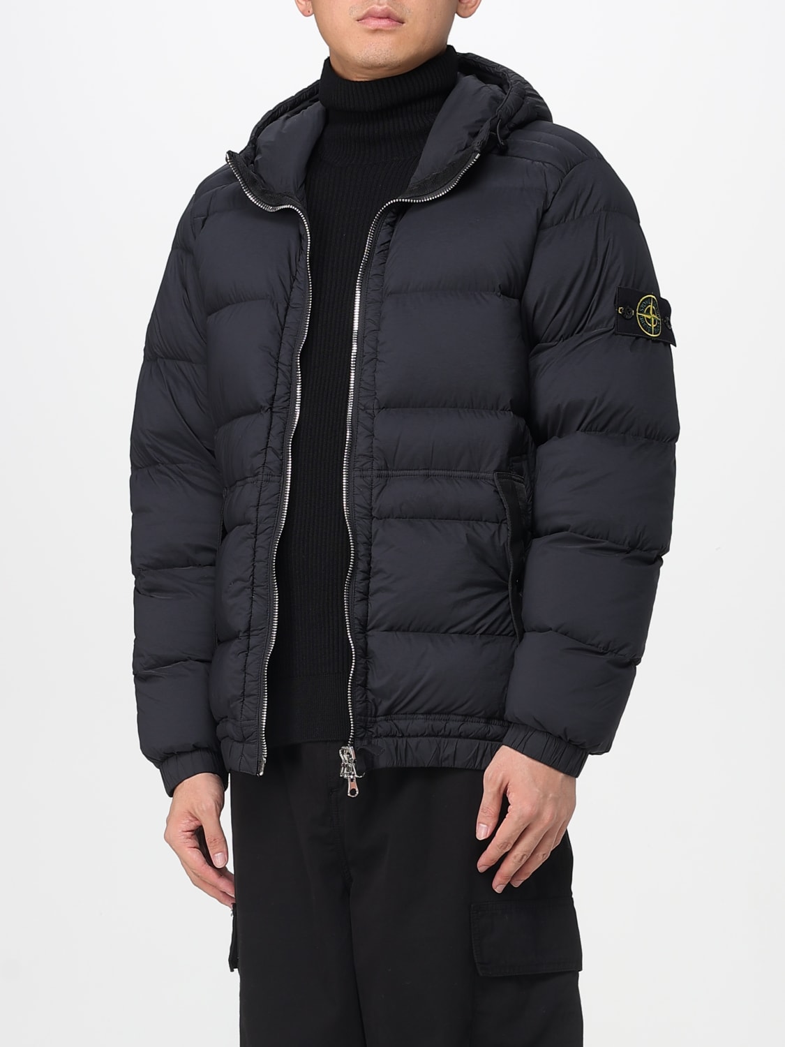 STONE ISLAND JACKET: Jacket men Stone Island, Black - Img 4