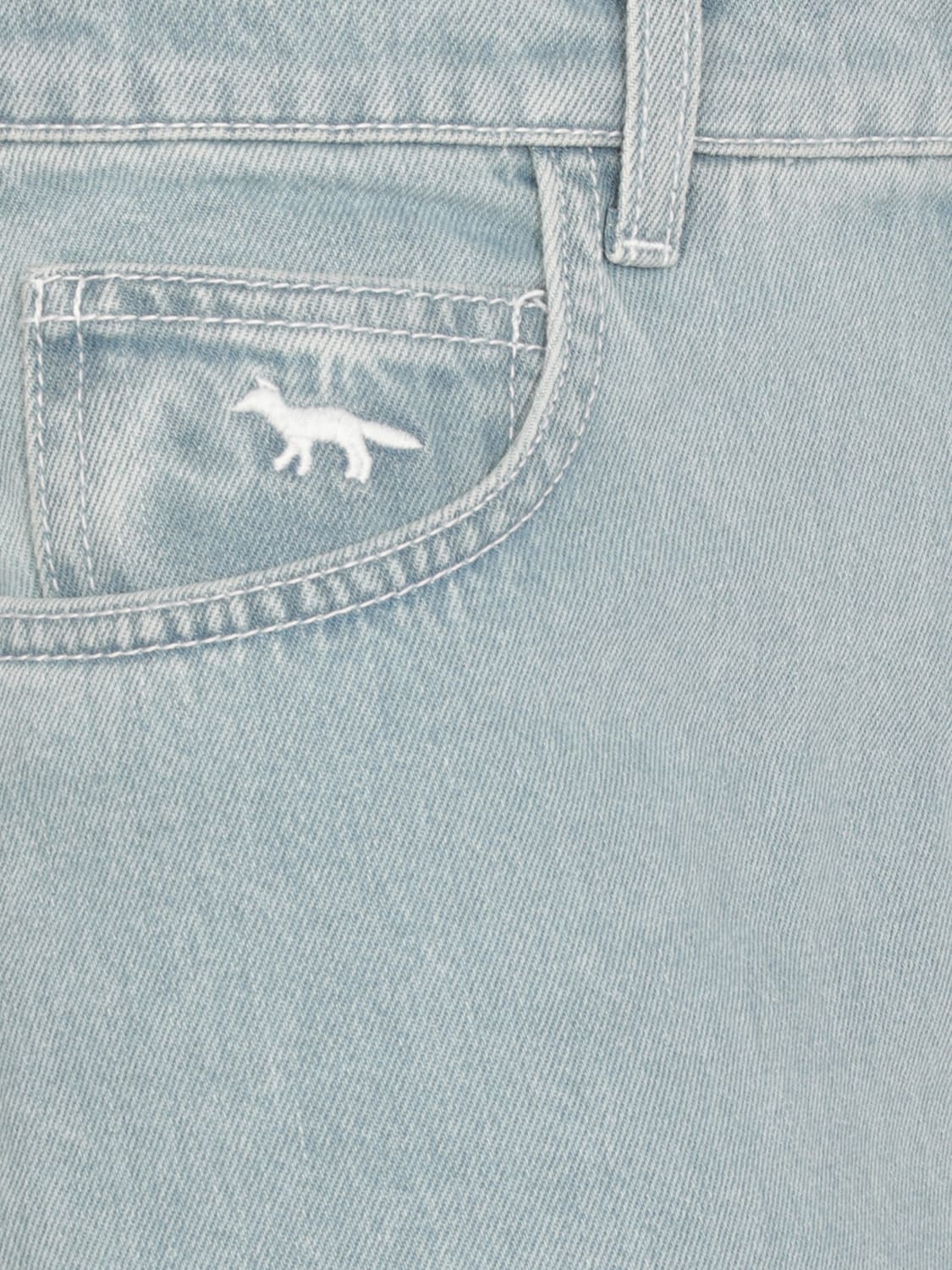 MAISON KITSUNÉ: Skirt woman - Sky Blue | Maison Kitsuné