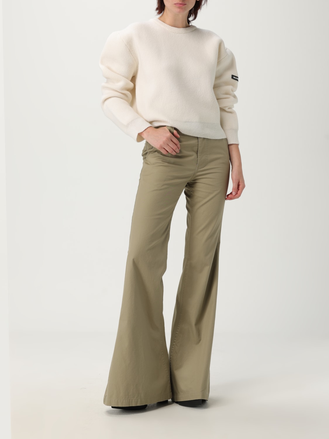 BALENCIAGA SWEATER: Sweater woman Balenciaga, White - Img 2