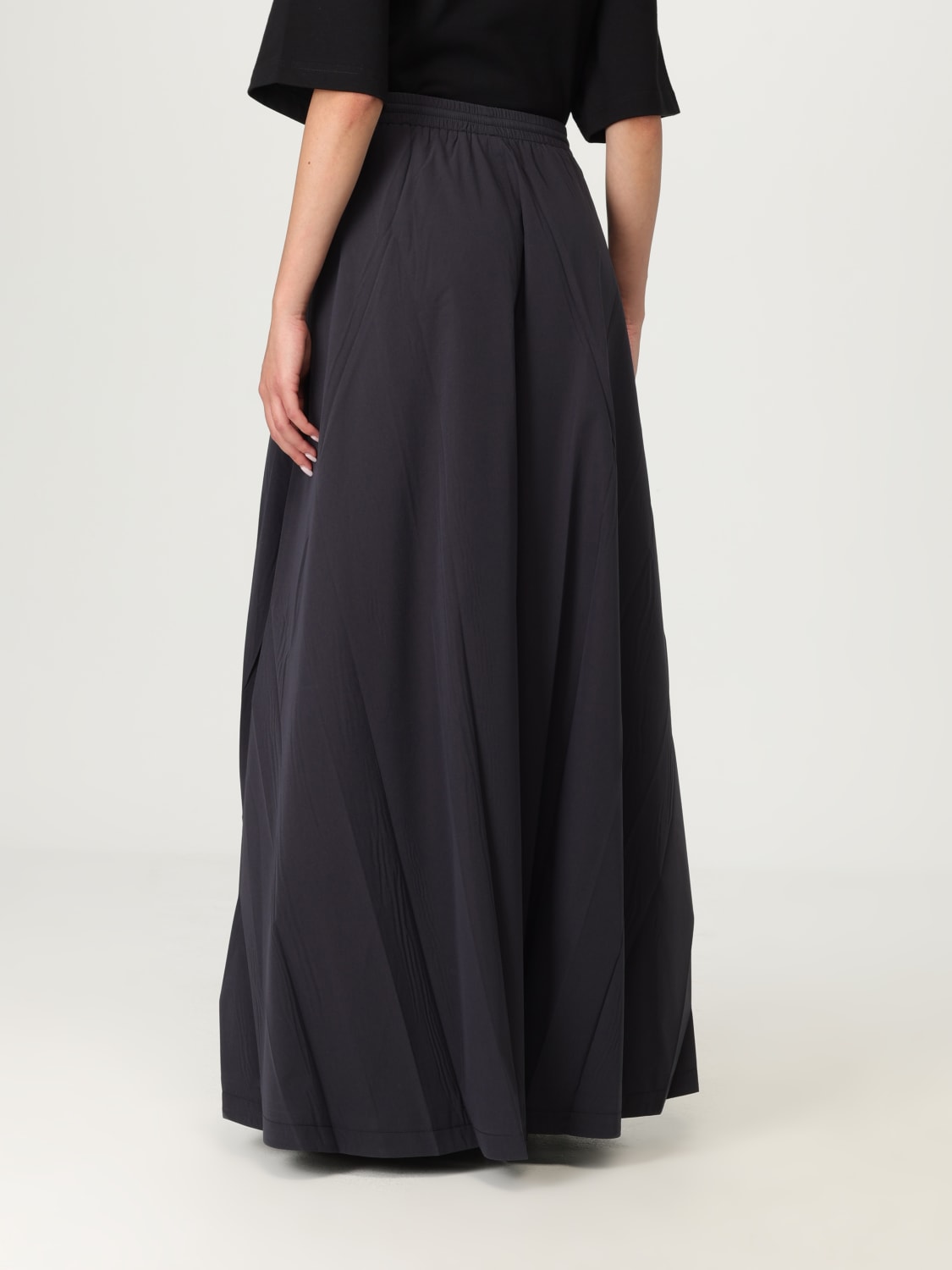 BALENCIAGA GONNA: Gonna Balenciaga in tessuto tecnico, Nero - Img 3