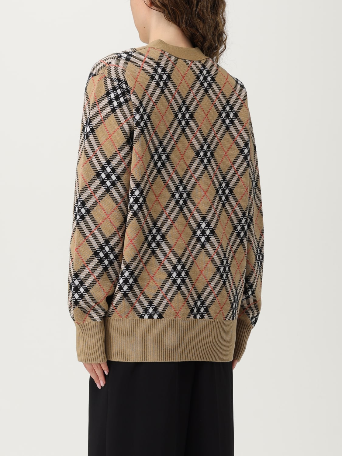 BURBERRY SWEATER: Sweater woman Burberry, Sand - Img 3
