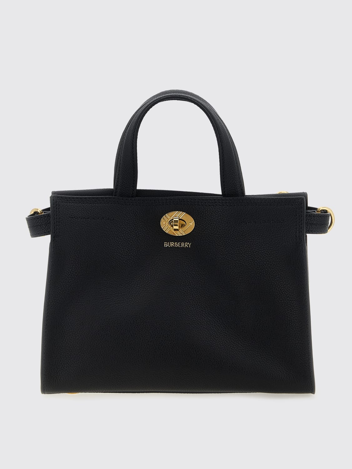 BURBERRY HANDBAG: Handbag woman Burberry, Black - Img 1