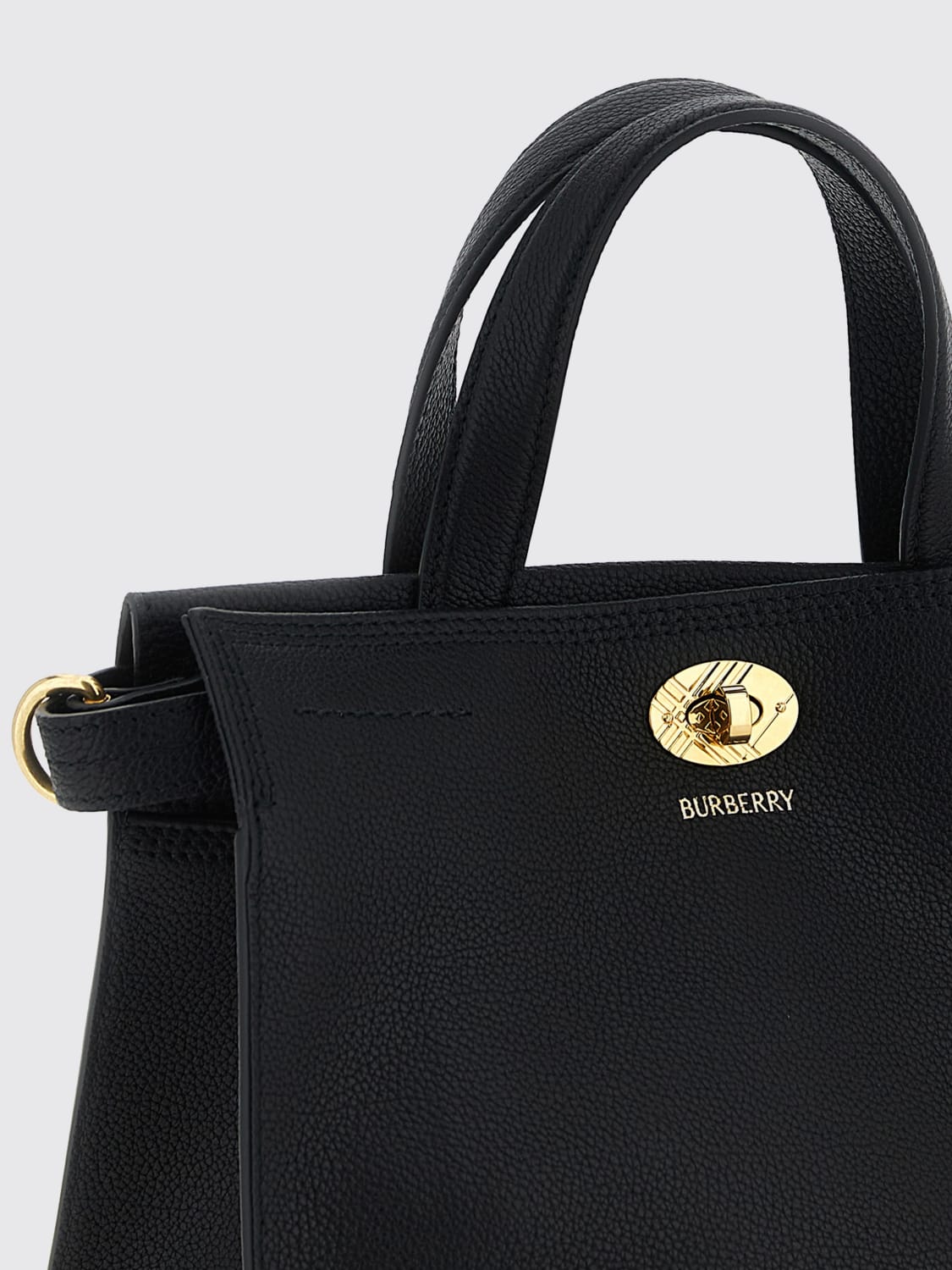 BURBERRY HANDBAG: Handbag woman Burberry, Black - Img 3