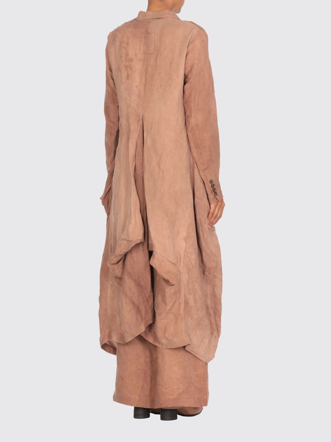 UMA WANG: Coat woman - Pink | Uma Wang coat UW8007 online at