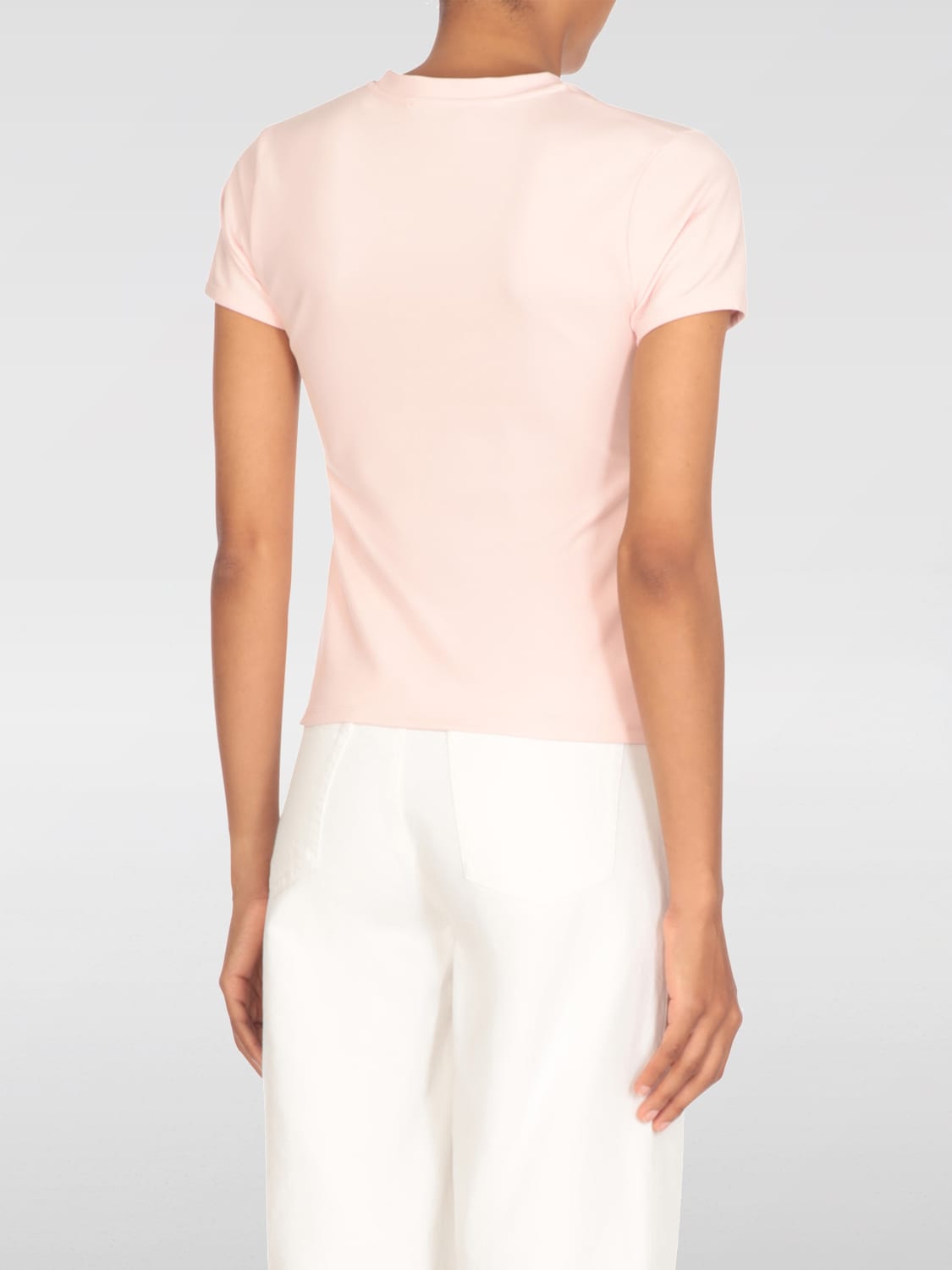 Tシャツ・カットソー COPERNI Woman T-Shirt Pink COPJS07CRF5025 PNK COPERNI: T-shirt woman - Pink | Coperni t-shirt