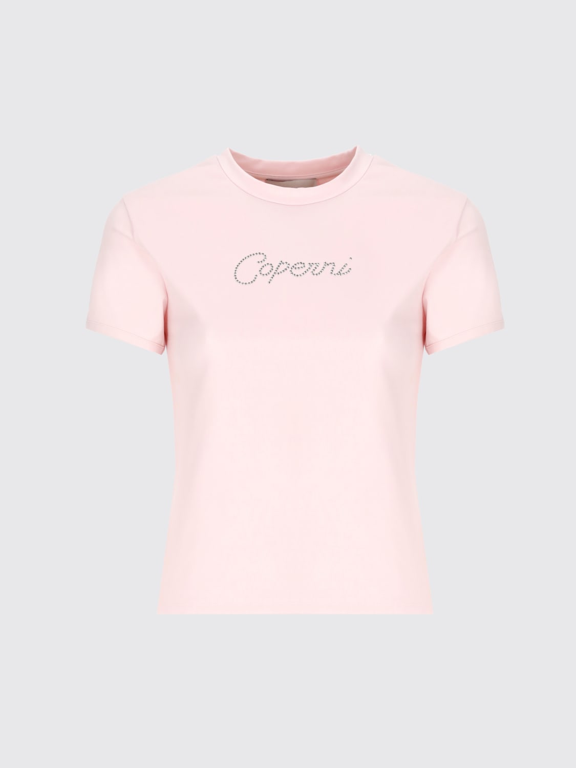 Tシャツ・カットソー COPERNI Woman T-Shirt Pink COPJS07CRF5025 PNK COPERNI: T-shirt woman - Pink | Coperni t-shirt