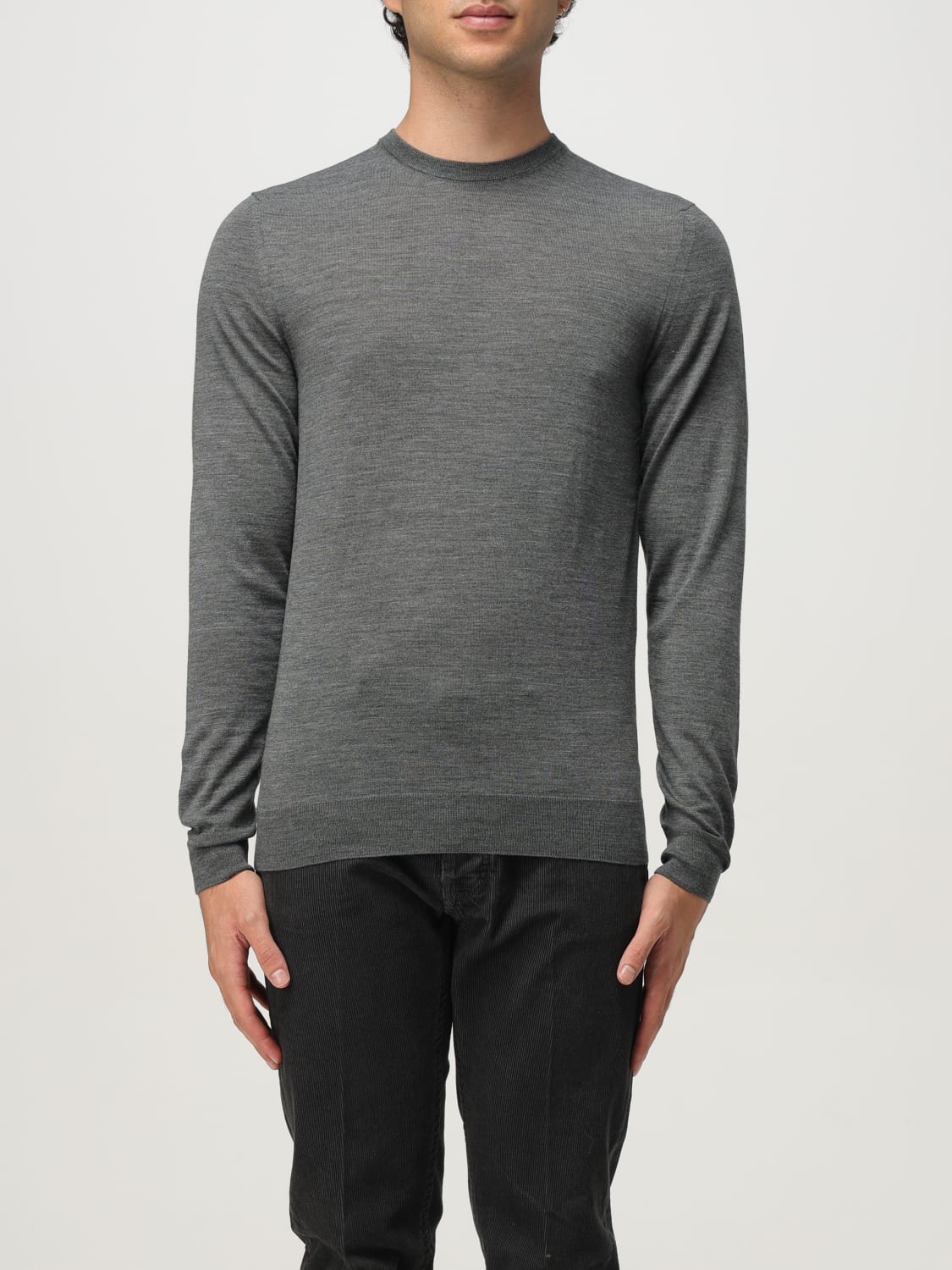 DRUMOHR SWEATER: Sweater men Drumohr, Grey - Img 1