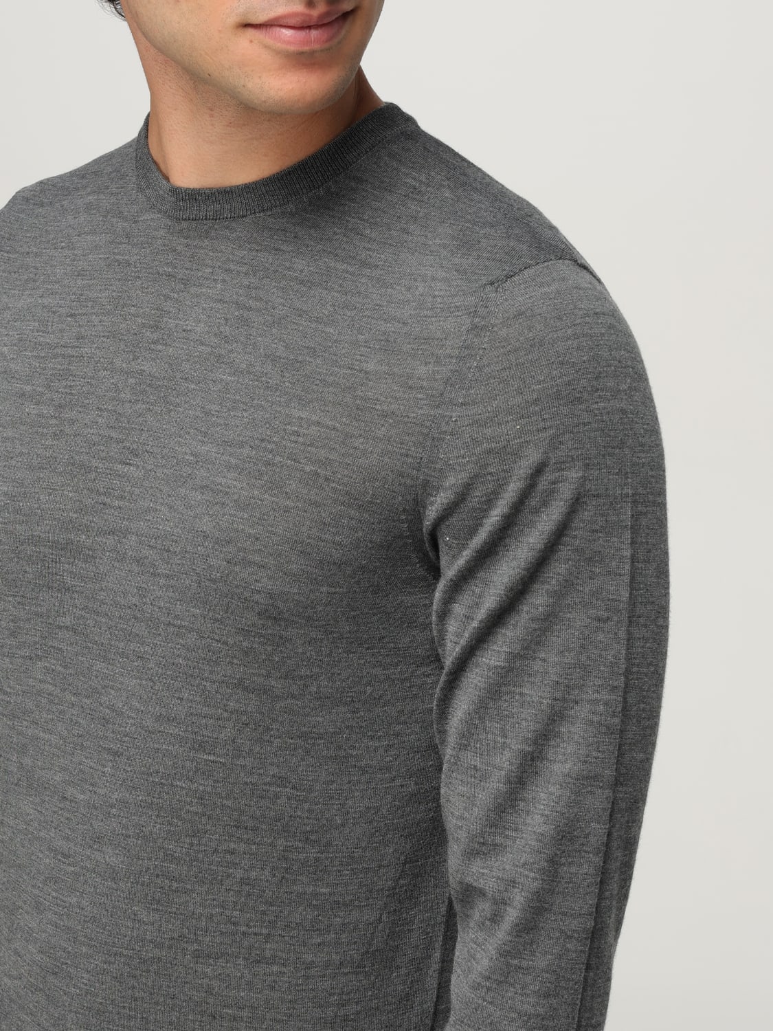 DRUMOHR SWEATER: Sweater men Drumohr, Grey - Img 3