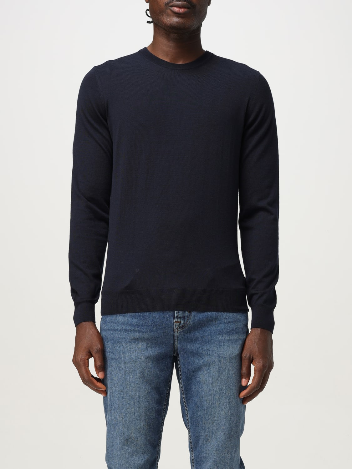 DRUMOHR 스웨터: 스웨터 남성 Drumohr, 네이비 - Img 1