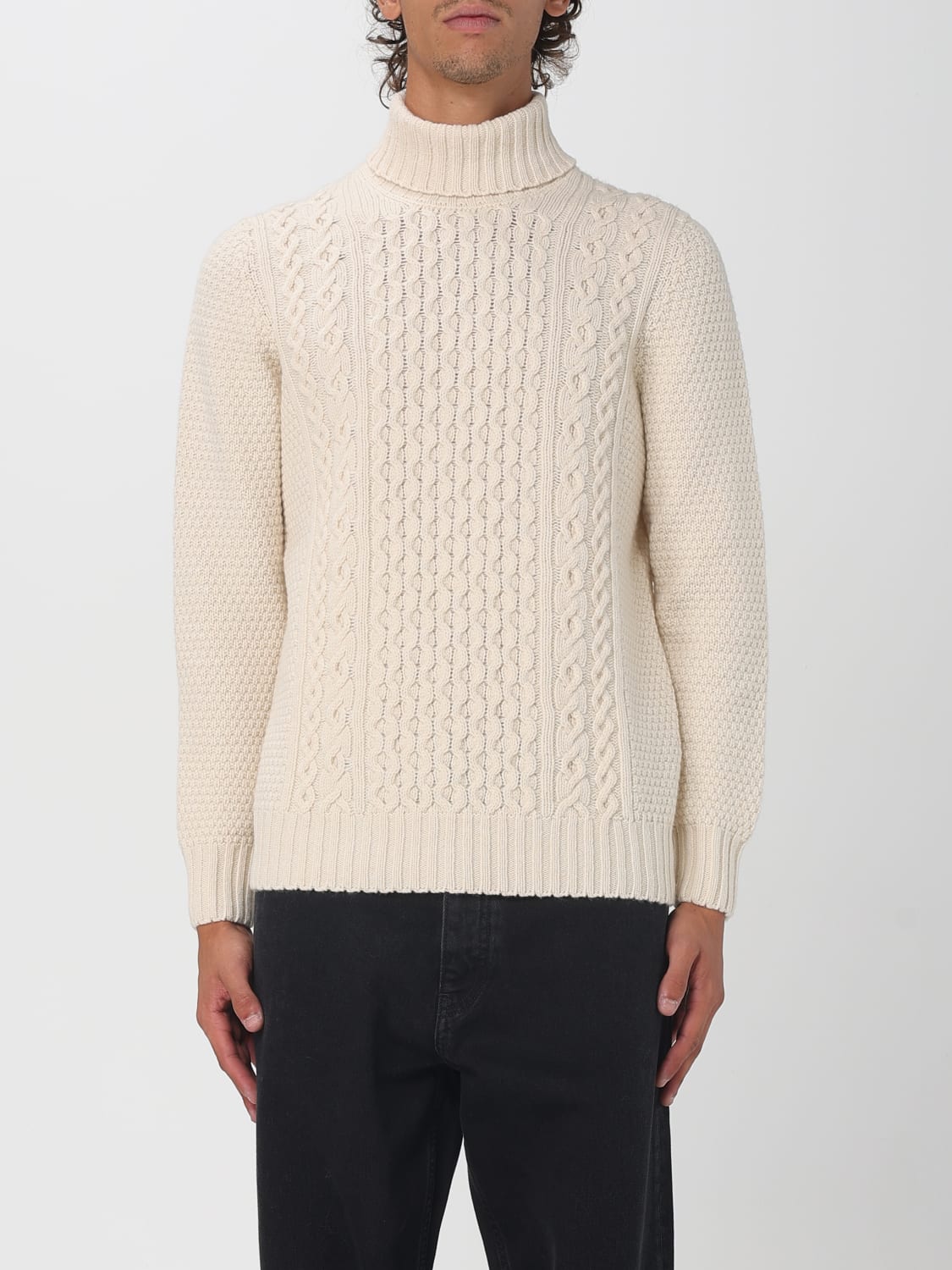 DRUMOHR PULLOVER: Pullover herren Drumohr, Weiß - Img 1