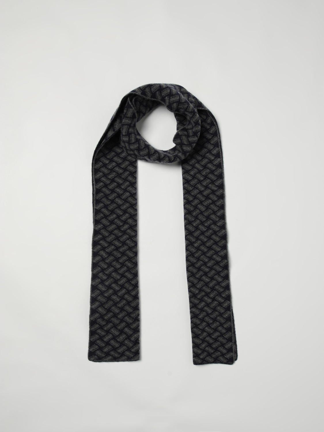 DRUMOHR BUFANDA: Bufanda hombre Drumohr, Azul Oscuro 1 - Img 2