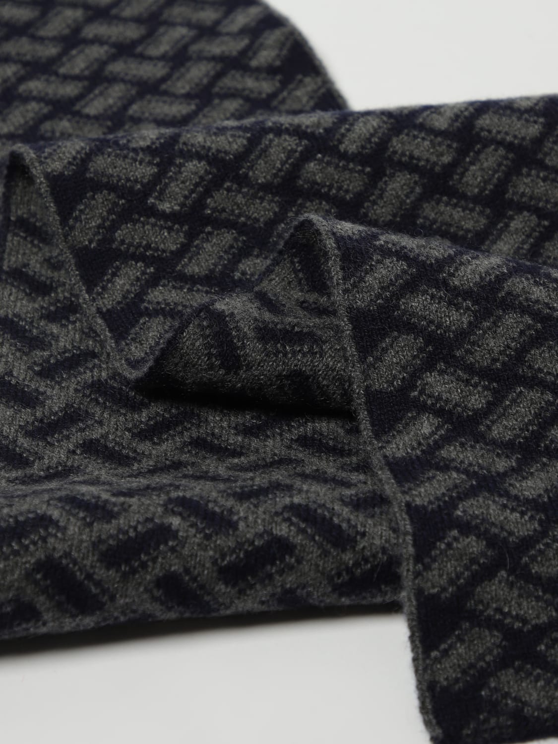 DRUMOHR BUFANDA: Bufanda hombre Drumohr, Azul Oscuro 1 - Img 3