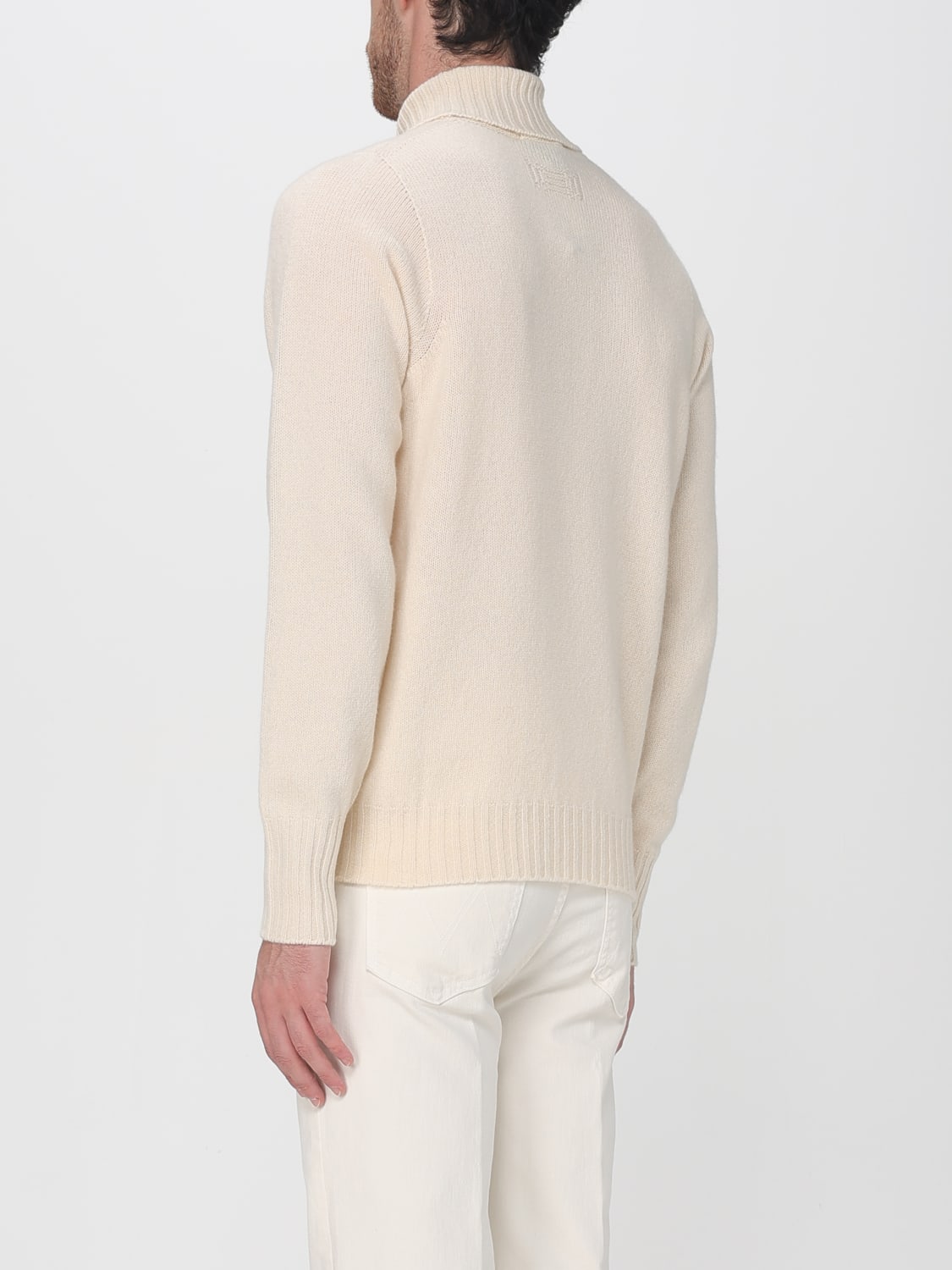 DRUMOHR SWEATER: Sweater men Drumohr, White - Img 2
