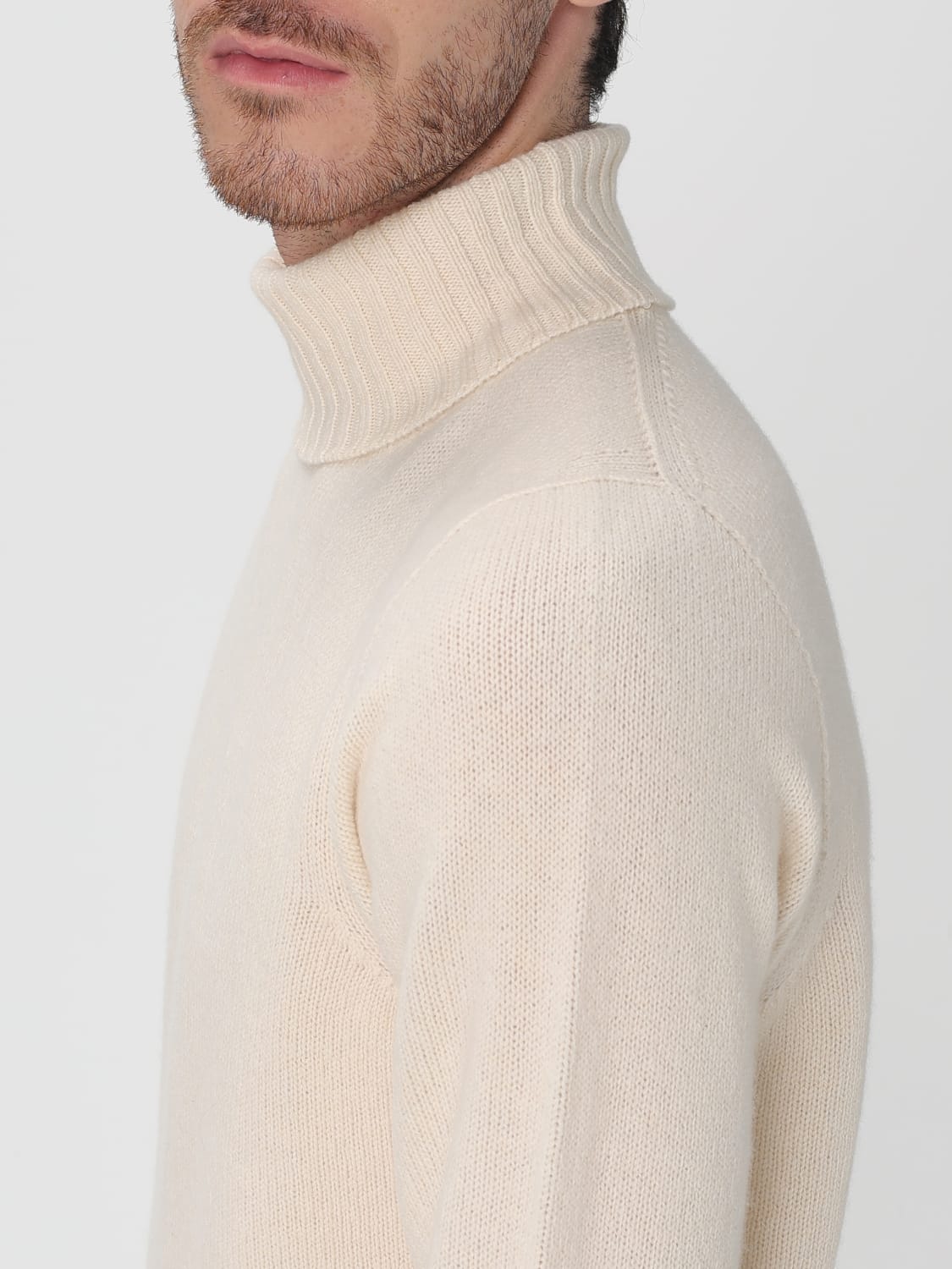 DRUMOHR SWEATER: Sweater men Drumohr, White - Img 3