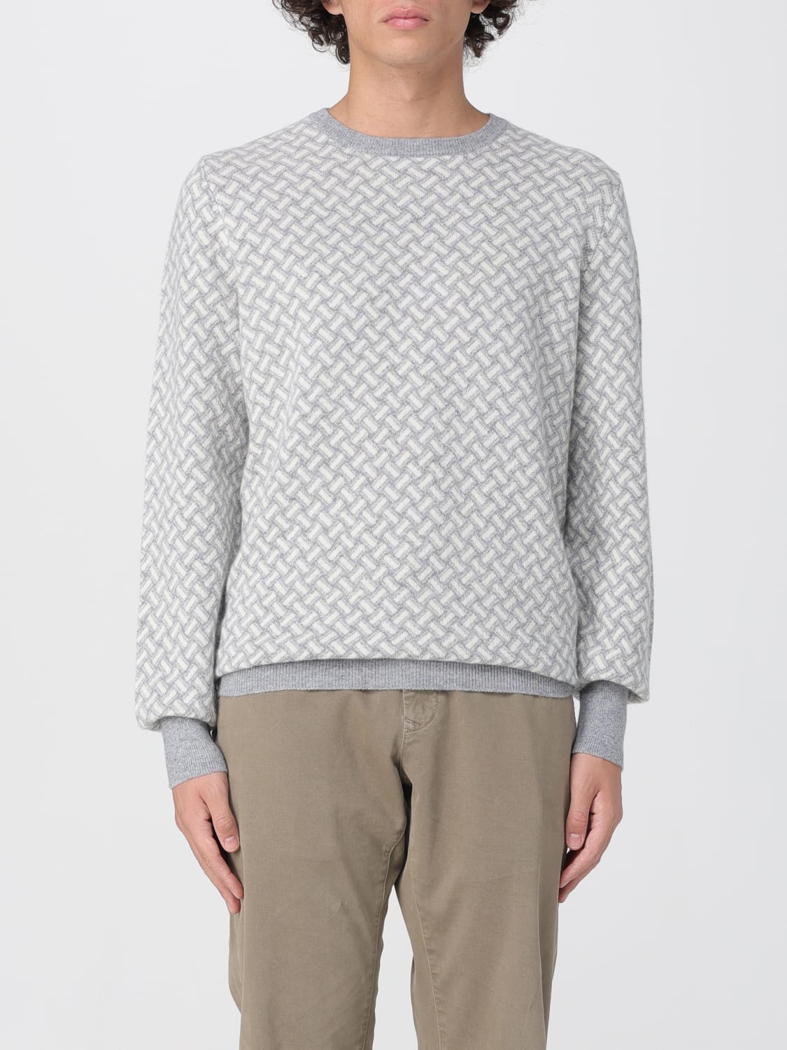 DRUMOHR SWEATER: Sweater men Drumohr, Grey - Img 1