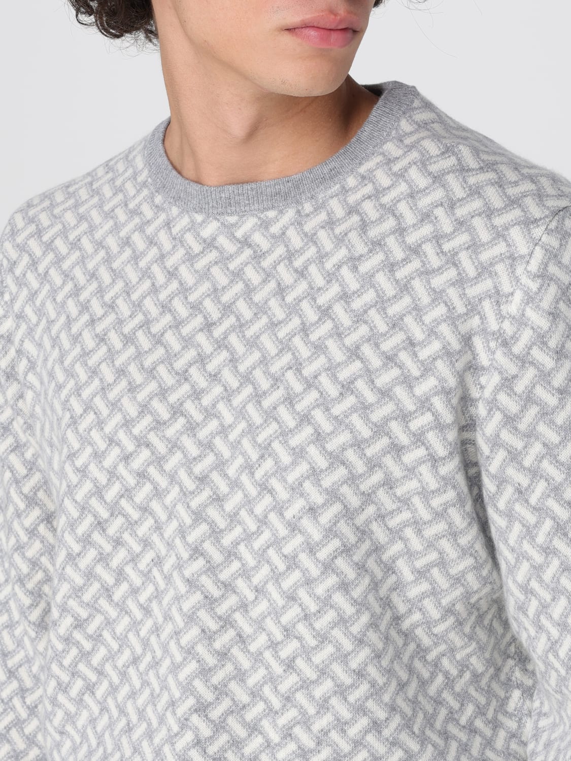 DRUMOHR SWEATER: Sweater men Drumohr, Grey - Img 3