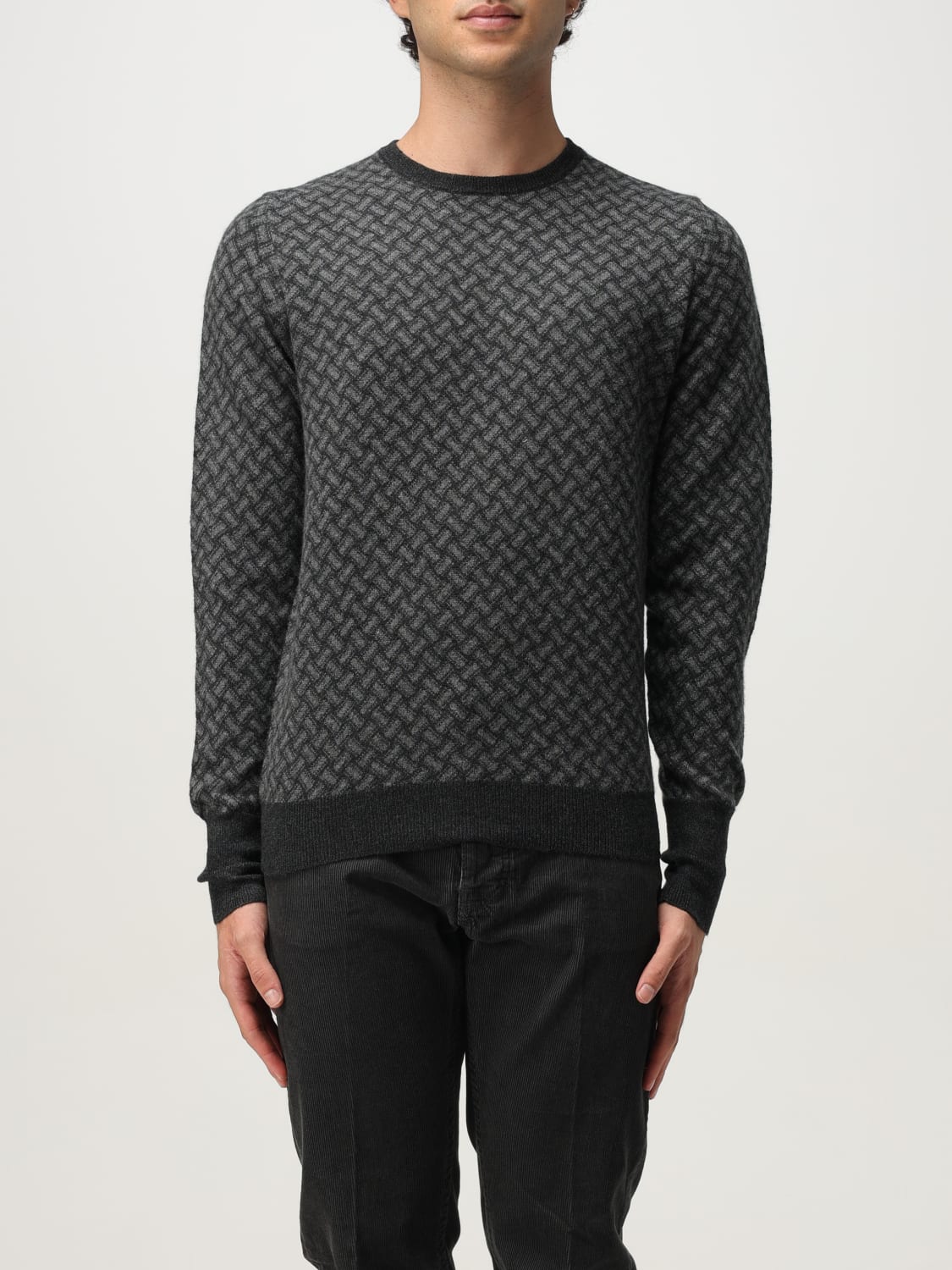 DRUMOHR SWEATER: Sweater men Drumohr, Grey 1 - Img 1