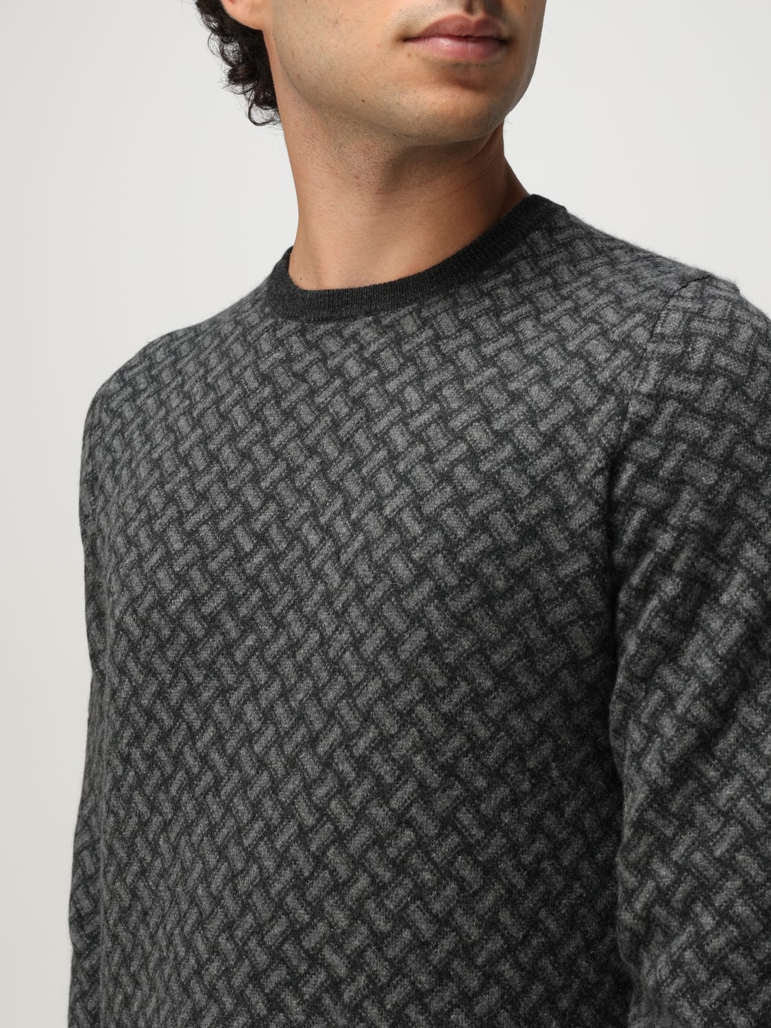 DRUMOHR SWEATER: Sweater men Drumohr, Grey 1 - Img 3