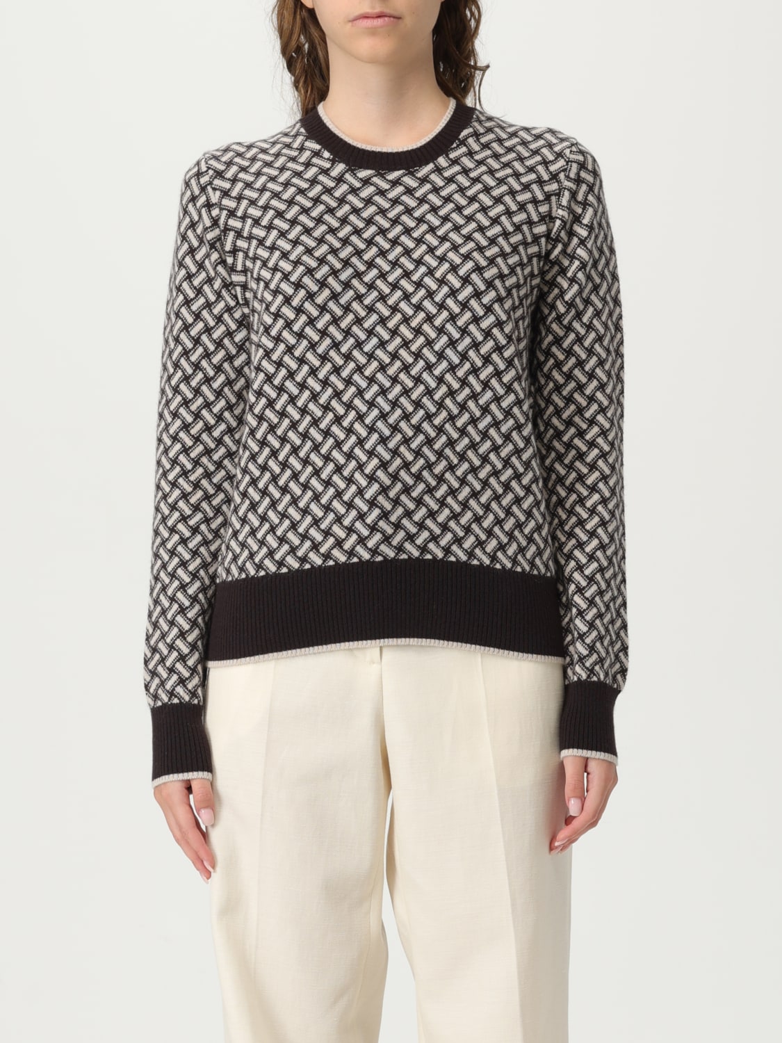 DRUMOHR SWEATER: Sweatshirt woman Drumohr, Multicolor - Img 1