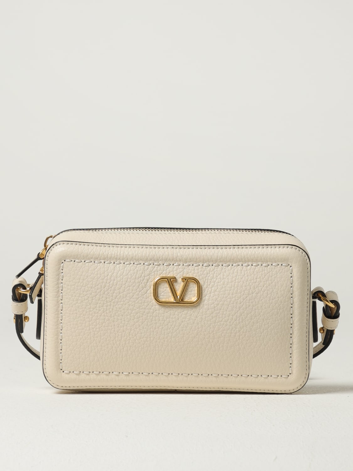 VALENTINO GARAVANI MINI BAG: Shoulder bag woman Valentino Garavani, White - Img 1