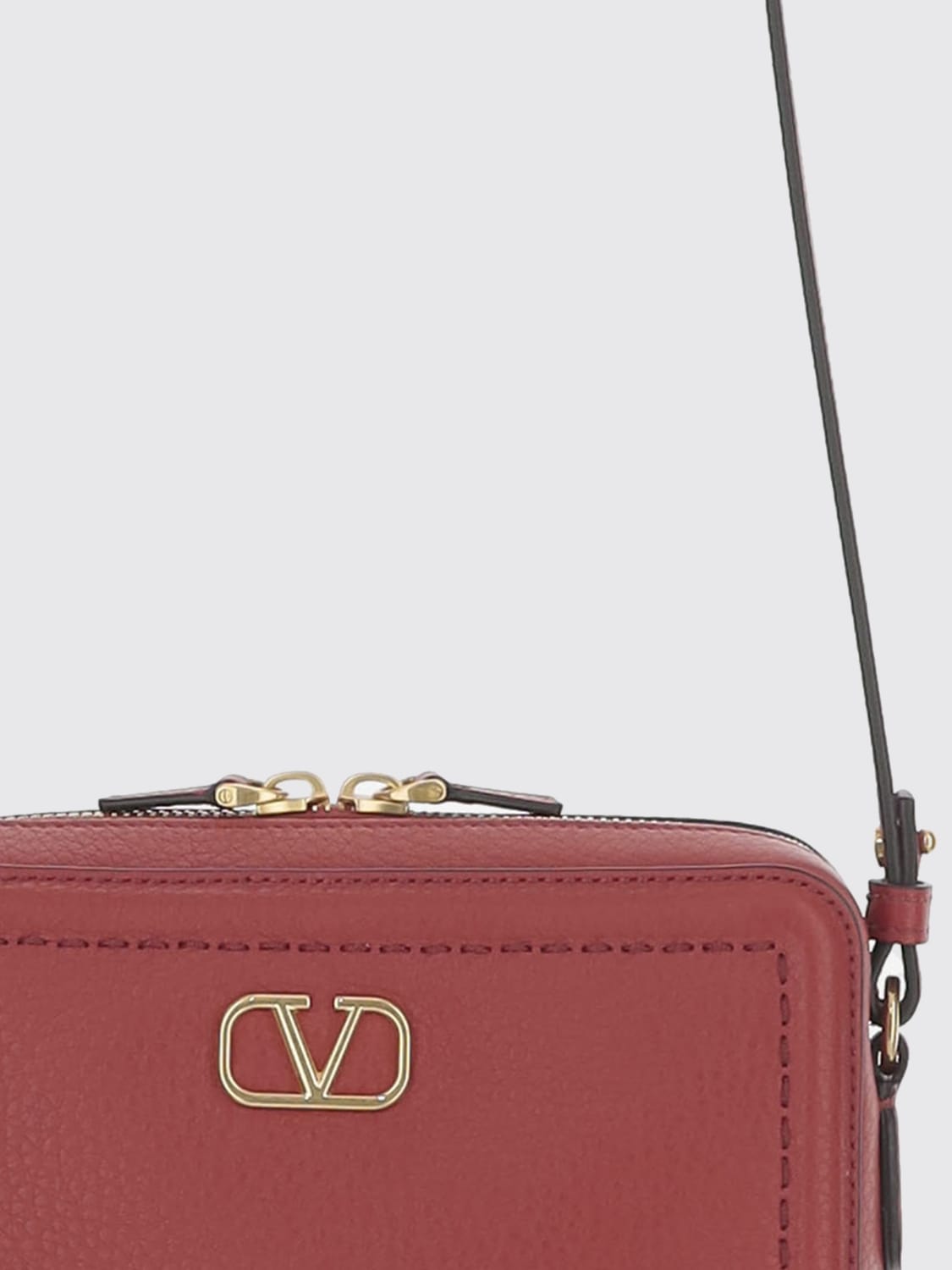VALENTINO GARAVANI MINI BAG: Shoulder bag woman Valentino Garavani, Red - Img 4