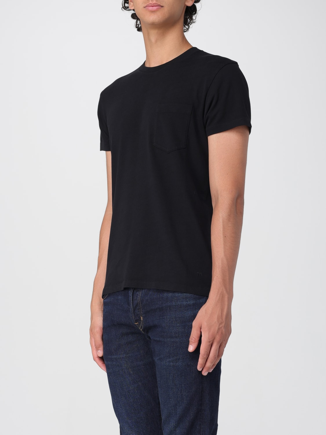 TOM FORD T-SHIRT: T-shirt men Tom Ford, Black - Img 3