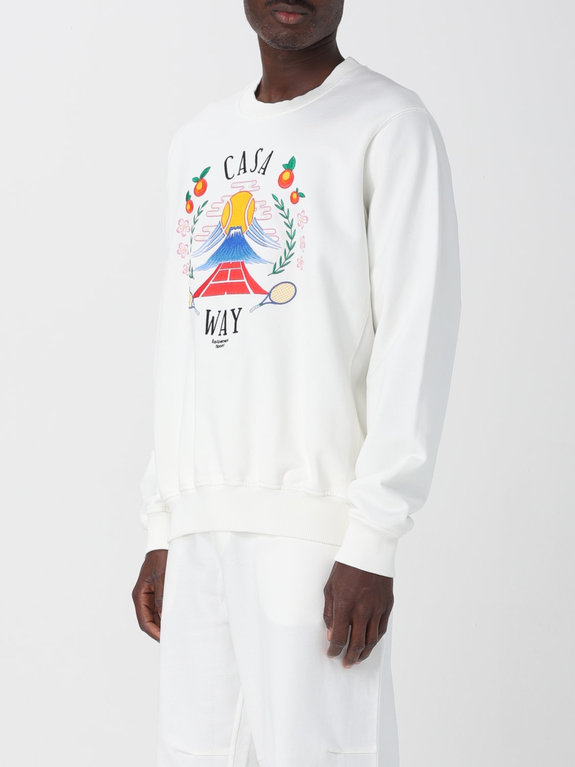 CASABLANCA SWEATSHIRT: Sweater men Casablanca, White - Img 3