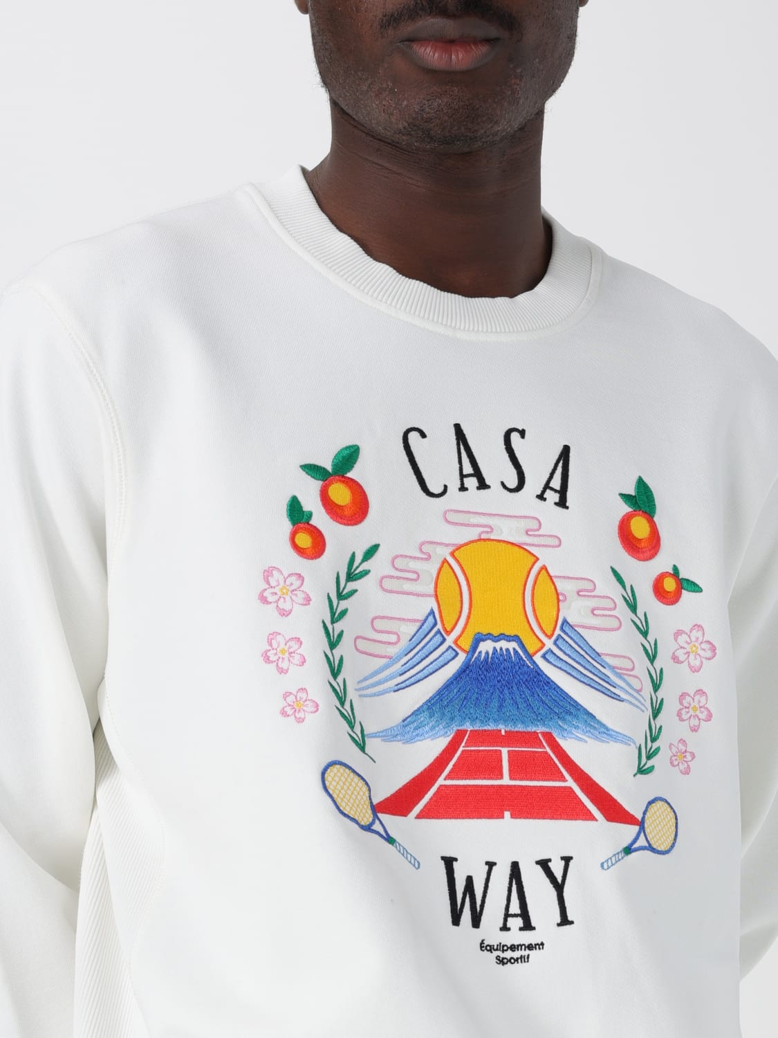 CASABLANCA SWEATSHIRT: Sweater men Casablanca, White - Img 4