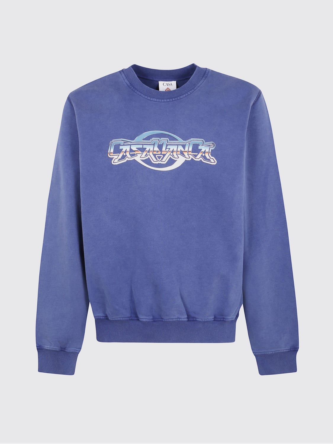 CASABLANCA SWEATSHIRT: Sweater men Casablanca, Blue - Img 1