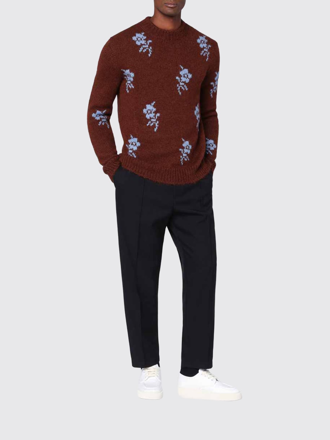 JIL SANDER SWEATER: Sweater men Jil Sander, Brown - Img 2