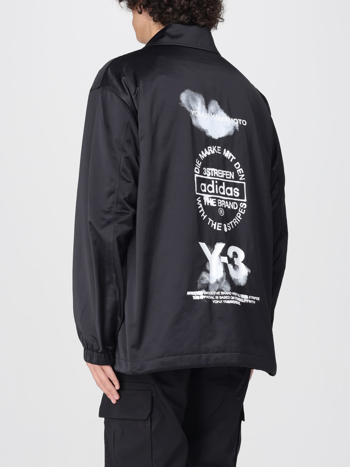 Y-3 JACKET: Jacket men Y-3, Black - Img 3