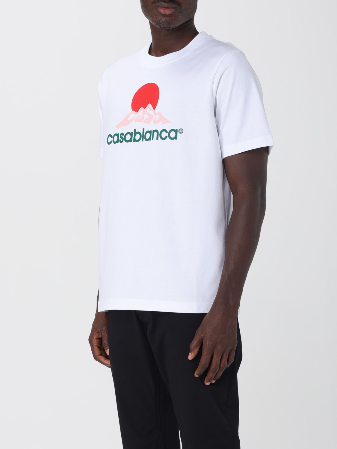 CASABLANCA T-SHIRT: T-shirt men Casablanca, White - Img 3