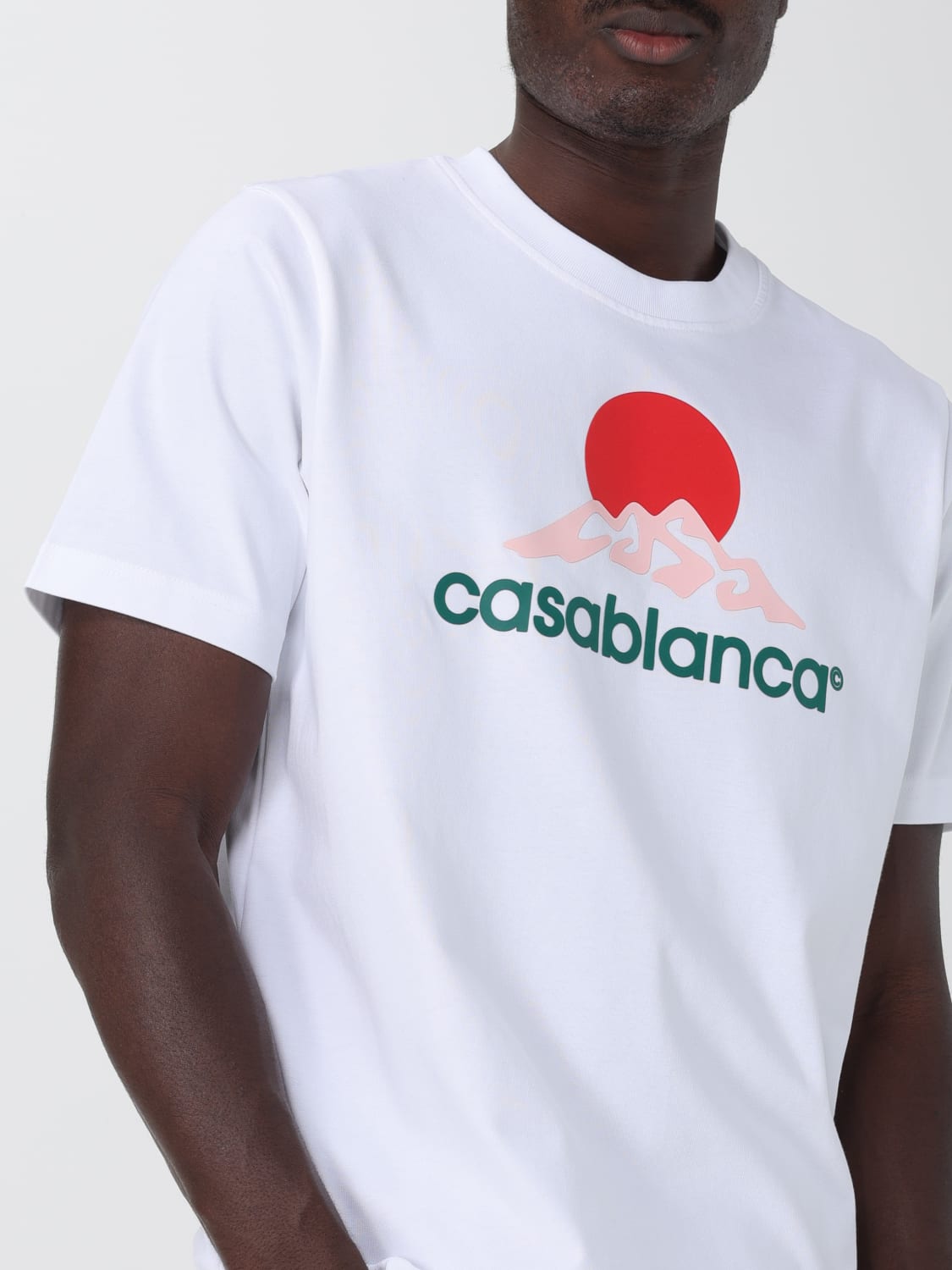 CASABLANCA T-SHIRT: T-shirt men Casablanca, White - Img 4