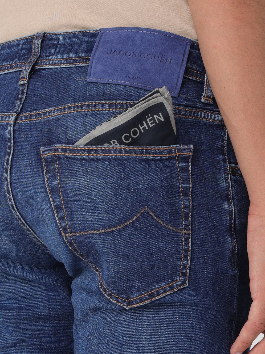 JACOB COHEN JEANS: Jeans men Jacob Cohen, Blue - Img 3