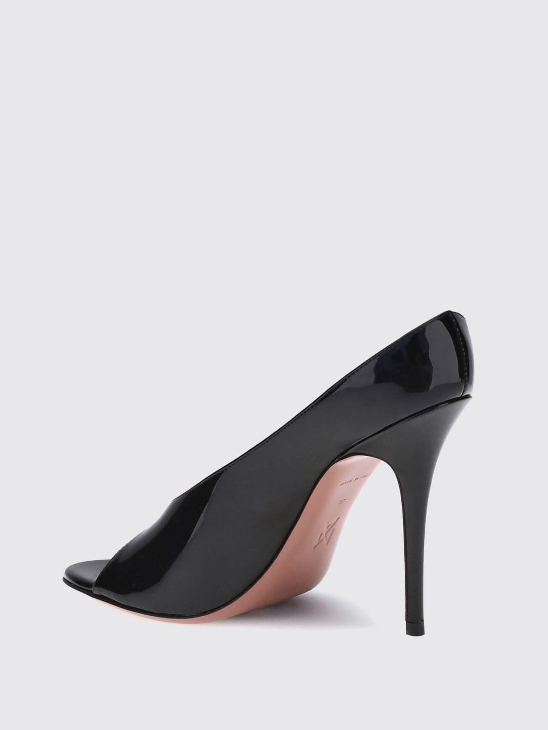 AMINA MUADDI HEELED SANDAL: Shoes woman Amina Muaddi, Black - Img 3