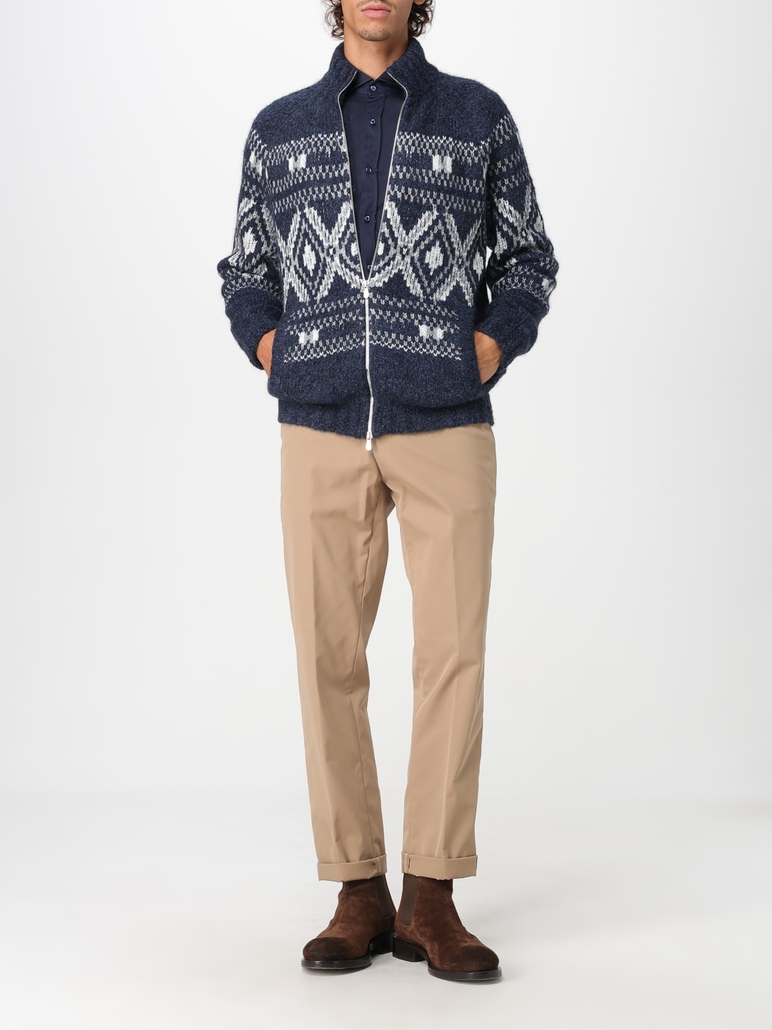 BRUNELLO CUCINELLI SHIRT: Shirt men Brunello Cucinelli, Blue - Img 2