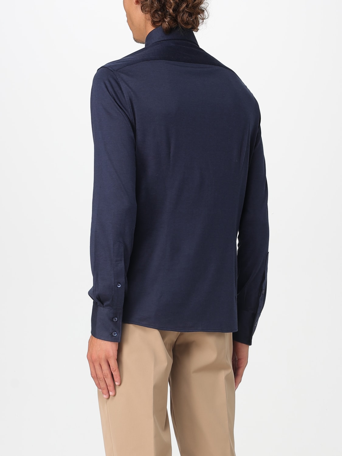 BRUNELLO CUCINELLI SHIRT: Shirt men Brunello Cucinelli, Blue - Img 3