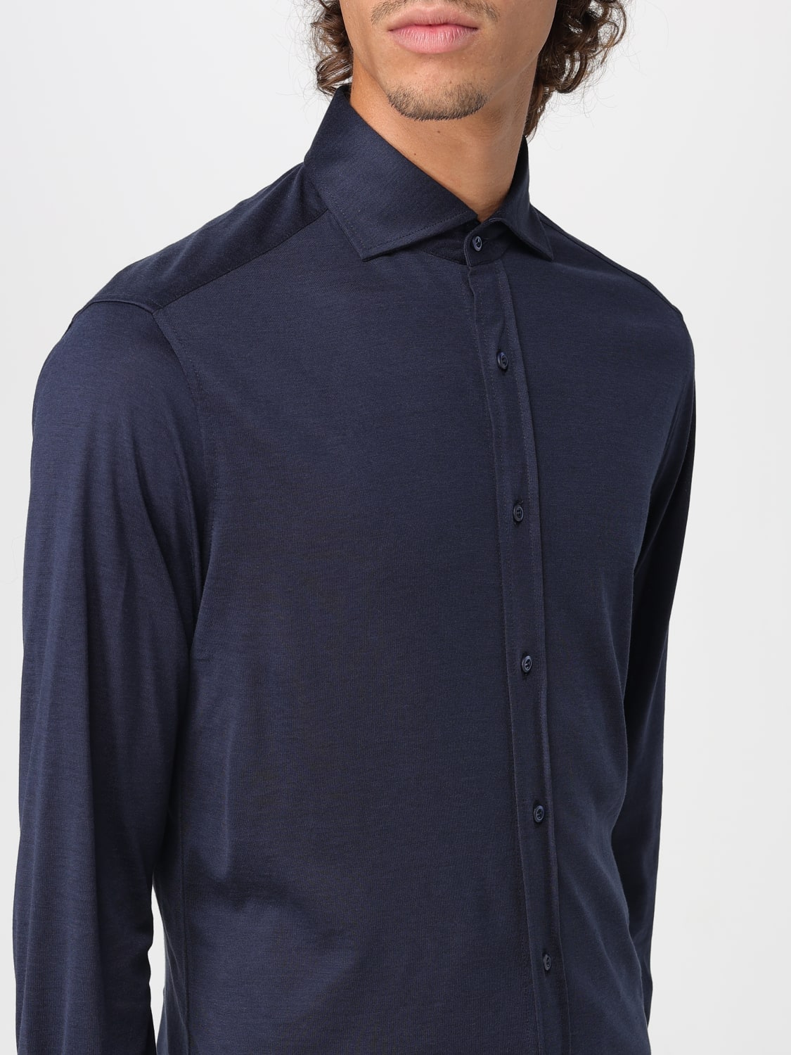 BRUNELLO CUCINELLI SHIRT: Shirt men Brunello Cucinelli, Blue - Img 5